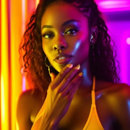 Очень красивая негритянка