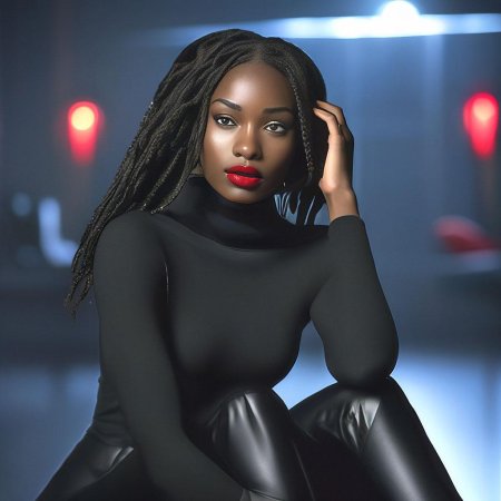 Королева тьмы ньяким гатвех модель из южного судана