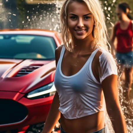 Мокрая майка