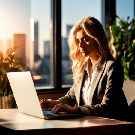 Красивая бизнес леди