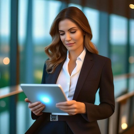 Девушка в деловом стиле