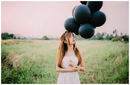Фотосет с воздушными шарами