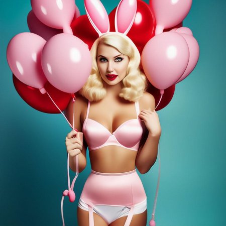 Девушка пин ап