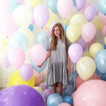 Фотосессия с воздушными шарами