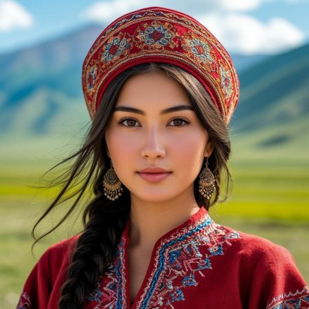 Киргизские красавицы