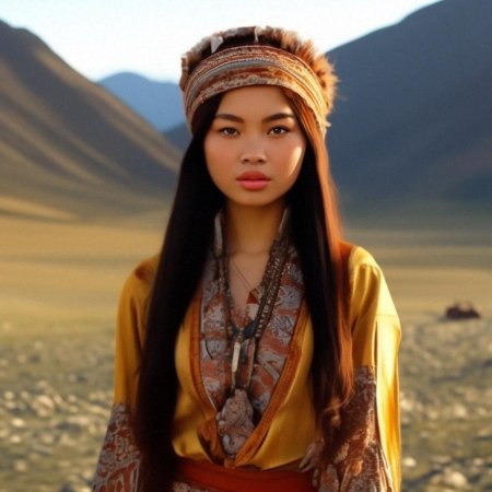 Монгольские красавицы