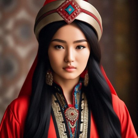 Казахская девушка