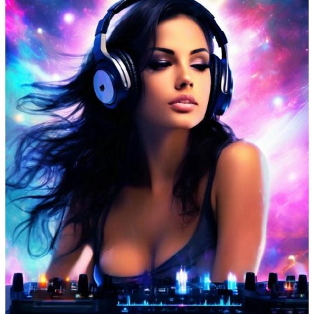 Девушка диджей