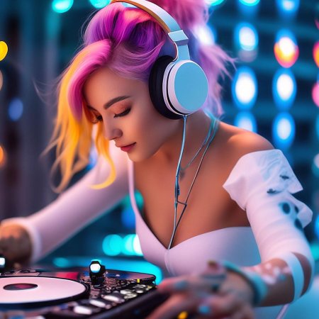 Диджей девушка