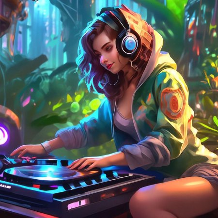 Диджей девушка
