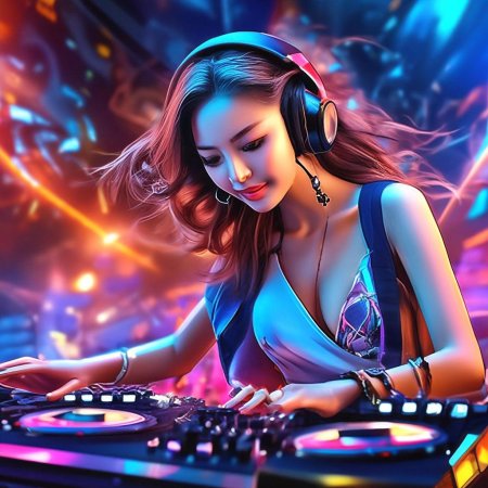 Диджей девушка