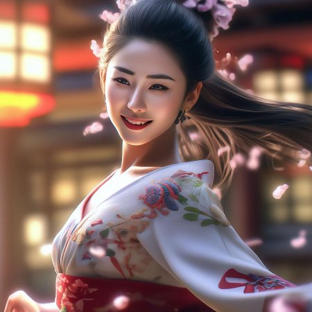 Красивая китайская девушка