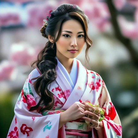 Красивая японская девушка