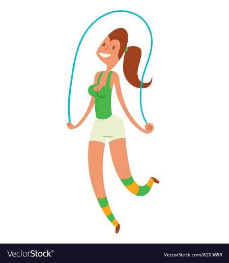 Девочка со скакалкой