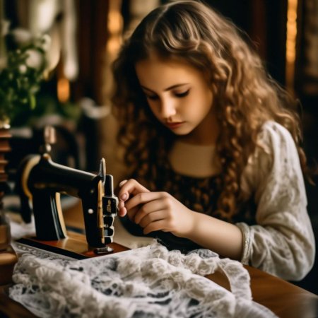 Девушки за работой