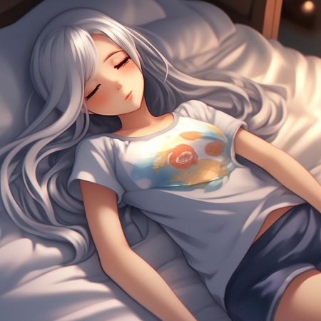 Аниме милая девушка