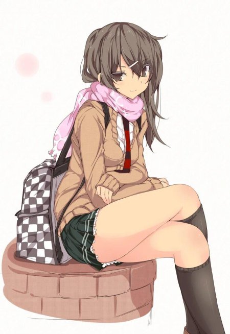 Аниме сидит