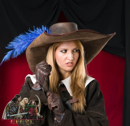 Мушкетерская шляпа 17 века