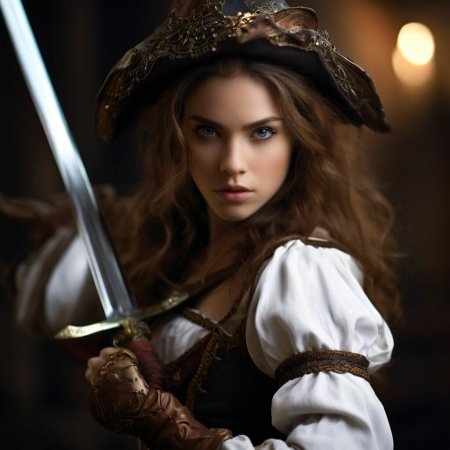 Девушка пират