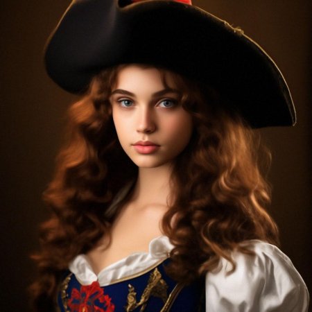 Девушка пиратка