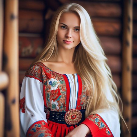 Славянская девушка