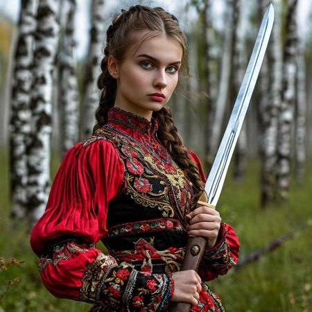 Славянская девушка