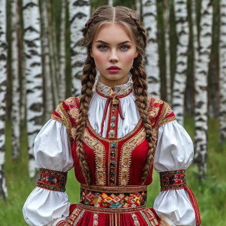 Девушка казачка