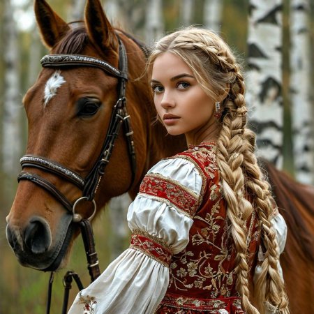 Красива девушка