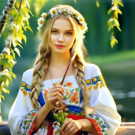 Образ русской красавицы