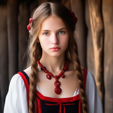 Славянская девочка