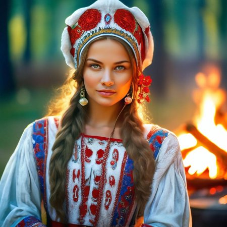 Красивая украинская девушка