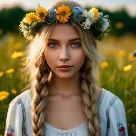 Славянская девушка