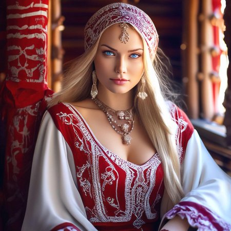 Славянская красавица