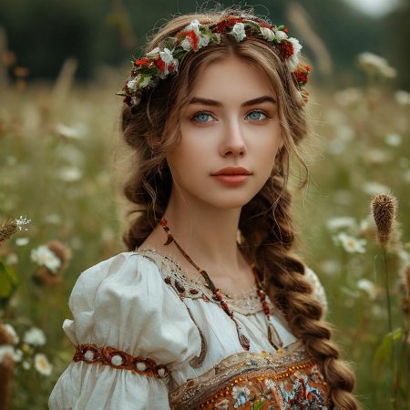 Славянские платья