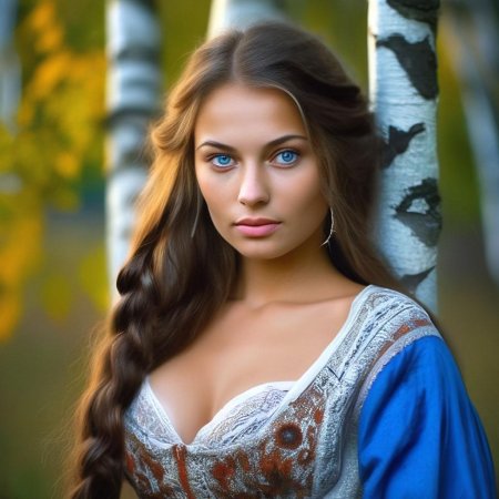 Славянская девушка