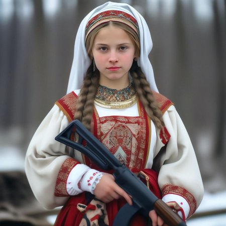 Славянские наряды для девушек