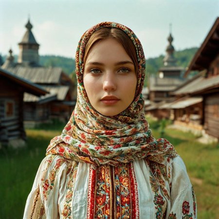 Русские девушки из деревни