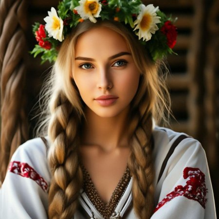 Славянская девушка