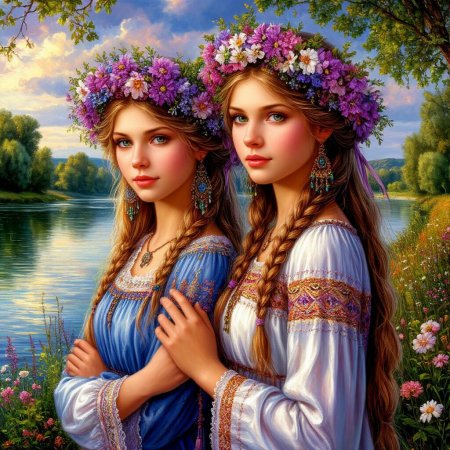 Славянская красавица