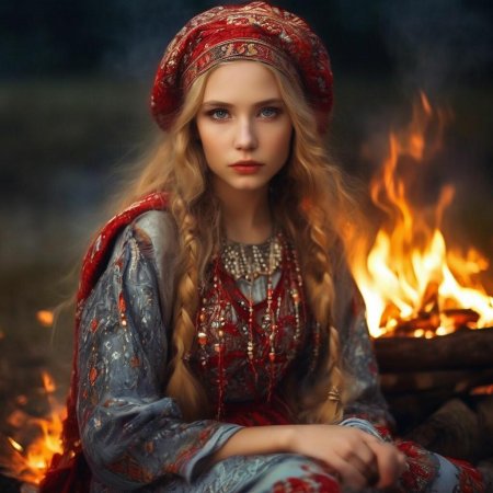 Славянская девушка