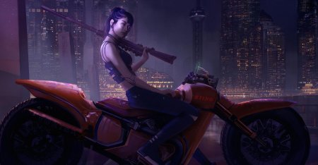Эвелин Паркер Cyberpunk 2077