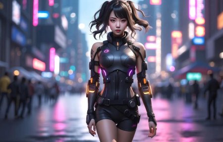 Киберпанк девушки