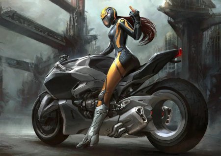 Мотоцикл киберпанк 2077