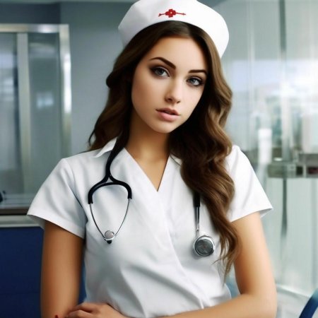 Медсестра красивая