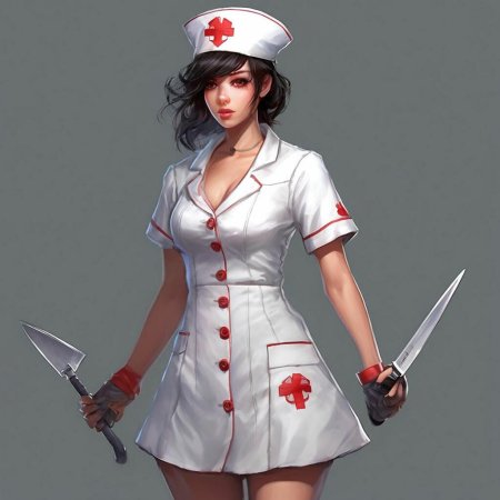 Медсестра девушка