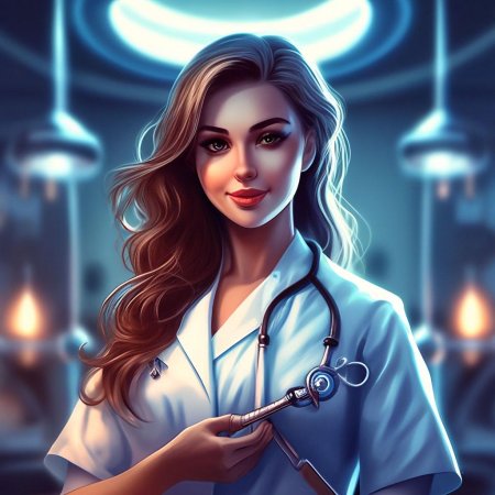 Врач девушка