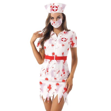 Женщина костюм кровь