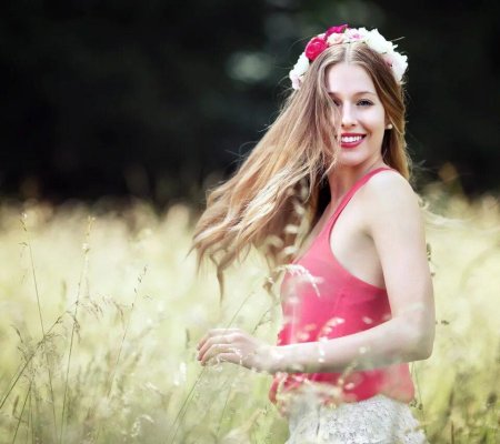 Девушка на природе