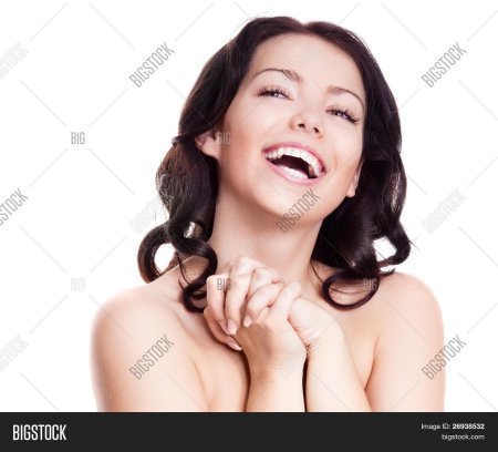 Радостная девушка