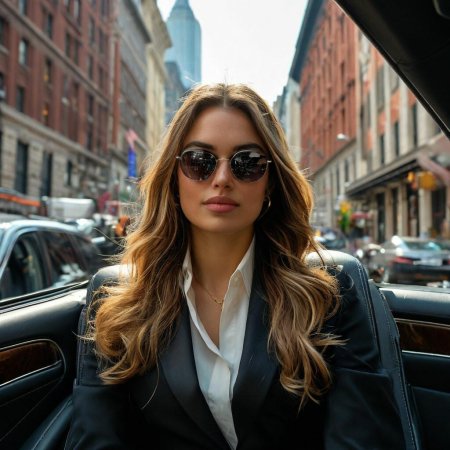 Девушки в костюмах